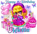Happy Birthday ~ Mietta ~ fg