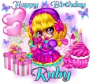 Happy Birthday ~ Ruby ~ fg