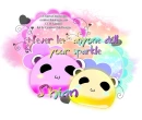Never let anyone dull your sparkle-Shian