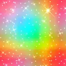 Rainbow mosaic-Sparkle Version