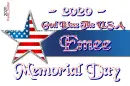 Emee (Mel) God Bless The U.S.A. - Star - Banner