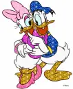 Donald Duck and Daisy Duck