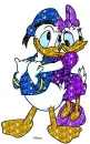 Donald Duck and Daisy Duck