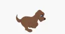 brown dog
