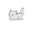 running cat