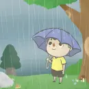 in the rain