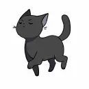 dark cat