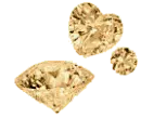 Gold gems