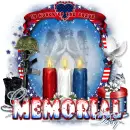 Memorial Day Angel frame