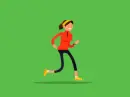 female runner