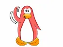wave penguin