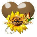 Sunflower Party Tag- Leah Loves your Work