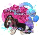 Proud Basset Hound Mom-For Jessi
