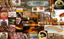 Cuban Cigar Collage Background