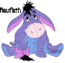 Glitter Eeyore-Raufath