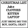 santa please!
