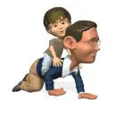 daddy with boy