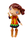 waving girl