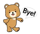waving bear