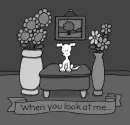 white dog