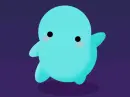 blue figure