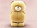 bear with flower