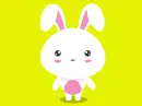 laughing bunny
