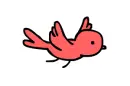 red bird