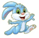 blue bunny
