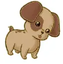 brown dog