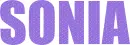 Sonia - transparent glitter