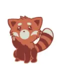 waving redpanda
