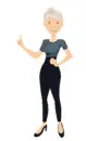 woman speaking