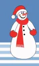 dancing snowman