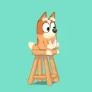 sitting around