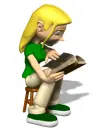 girl reading