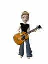 girl with guitar