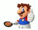 baking pancakes