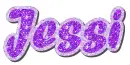 Glitter Name--Jessi