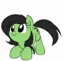 green pony