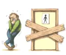 closed toilet