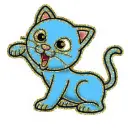 blue cat