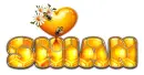 BEE HONEY HEART SHIAN TEXT