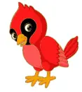 red bird