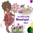 Mel - Friend - Wonderful - Balloon