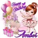 Happy Birthday ~ Amber ~ fg