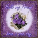 Hello my Friend - by Robbie
