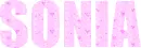 Sonia - glitter/hearts