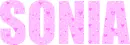 Sonia - hearts/trasparent glitter