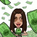 money scatter
